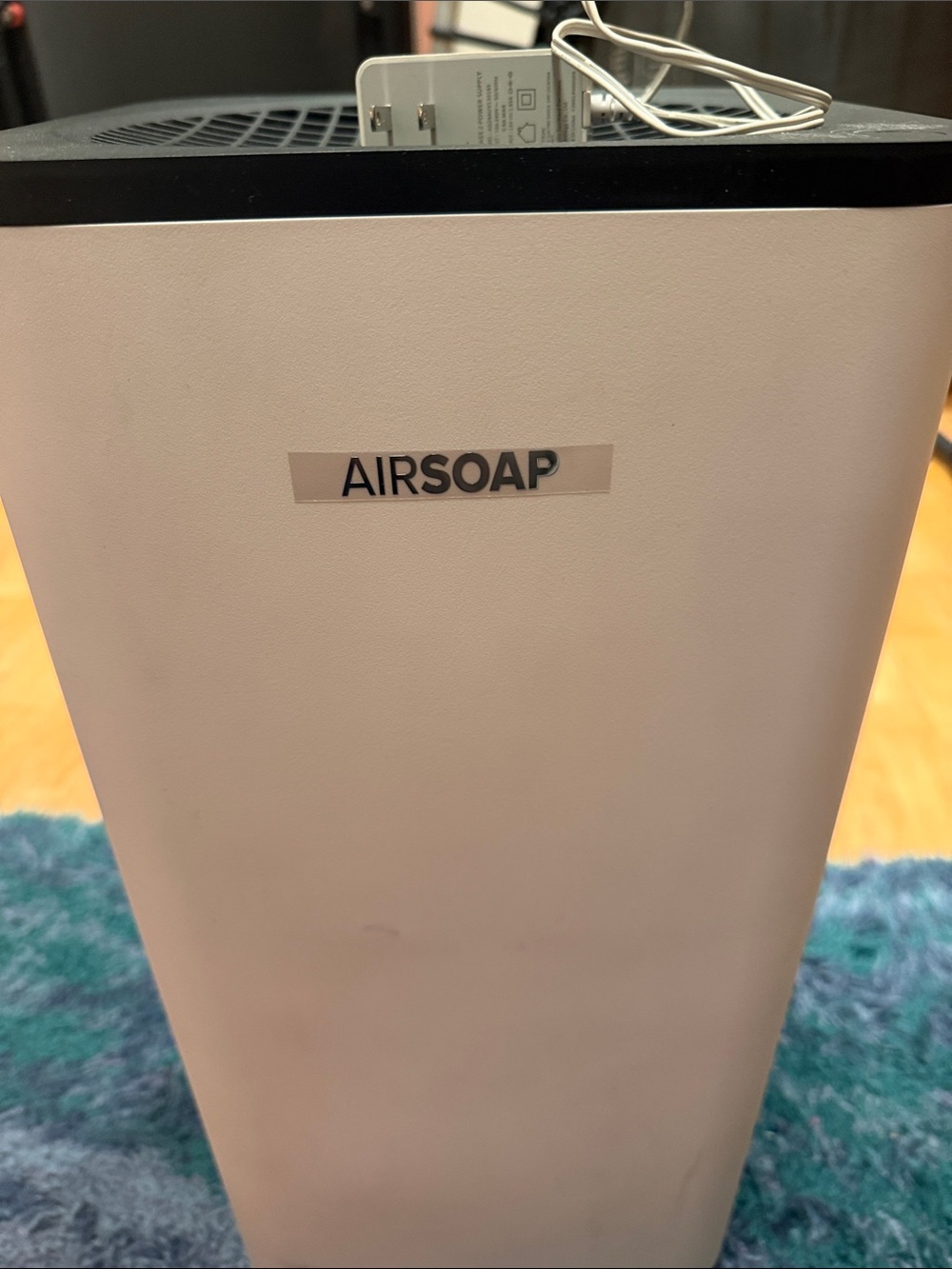 AIRSOAP White Air Purifier - Sleek Modern Design